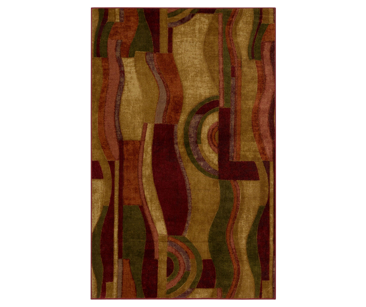 Mohawk Mohawk Home Picasso Wine Area Rug | Big Lots