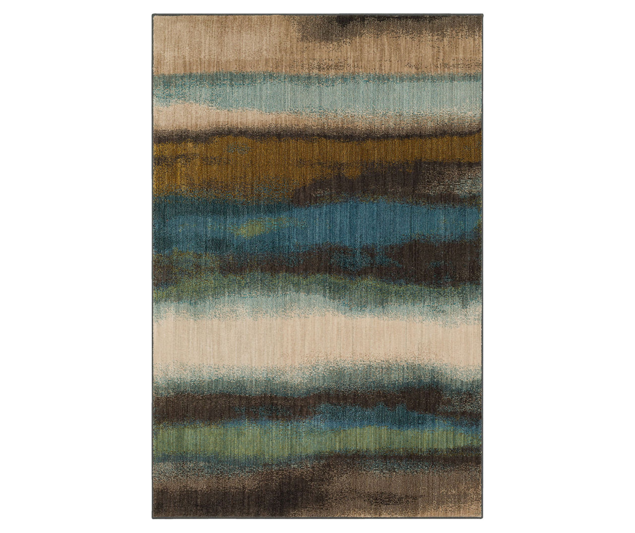 Mohawk Mohawk Odin Gunmetal & Green Abstract Area Rug Big Lots