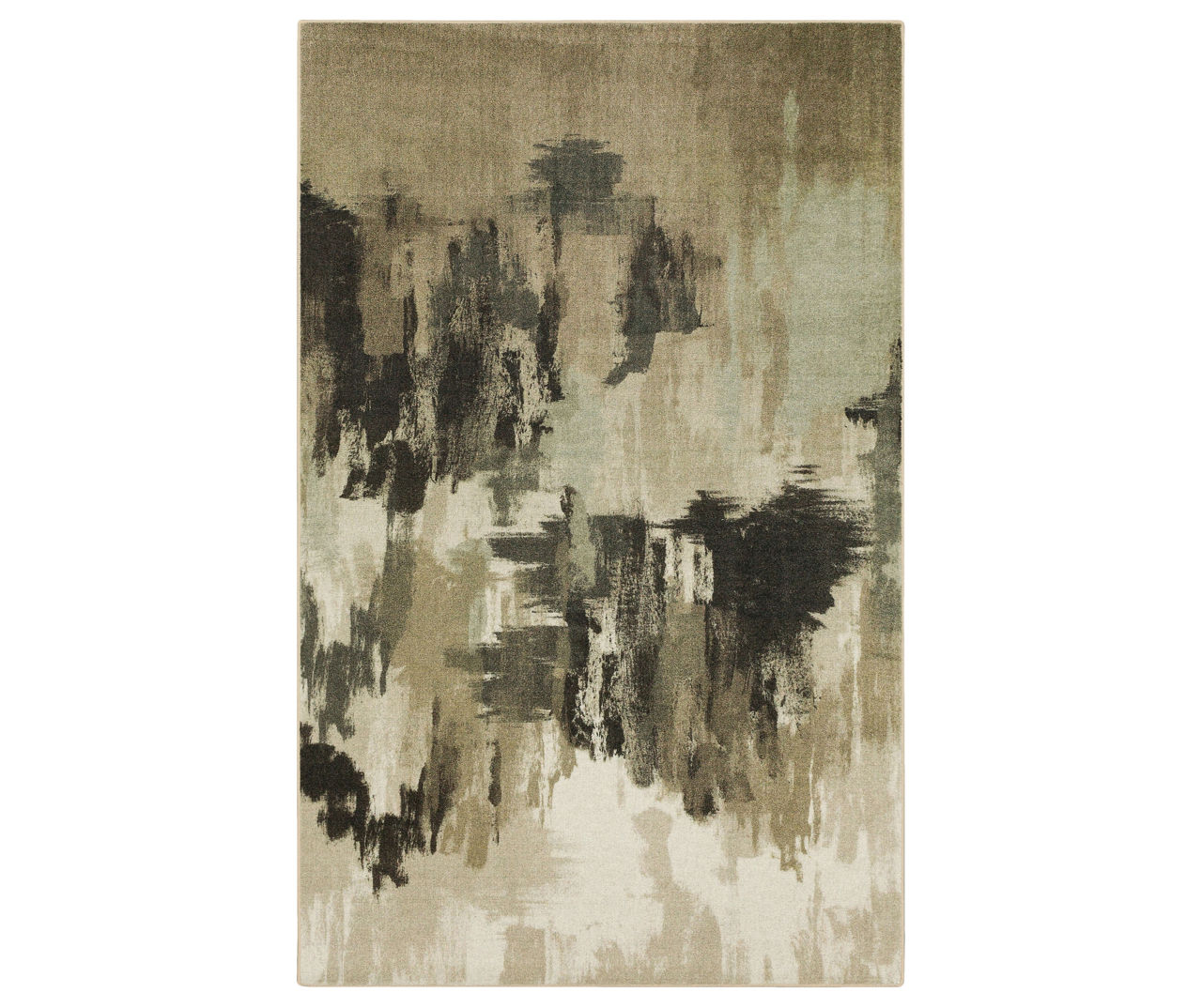 Mohawk Mohawk Salome Charcoal & Taupe Abstract Area Rug Big Lots