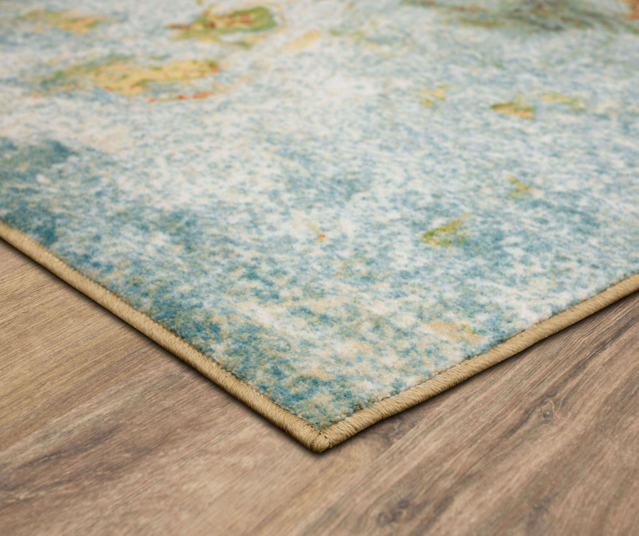 Mohawk Marble Ink Blue & Green Area Rug, (7.5' x 10') | Big Lots