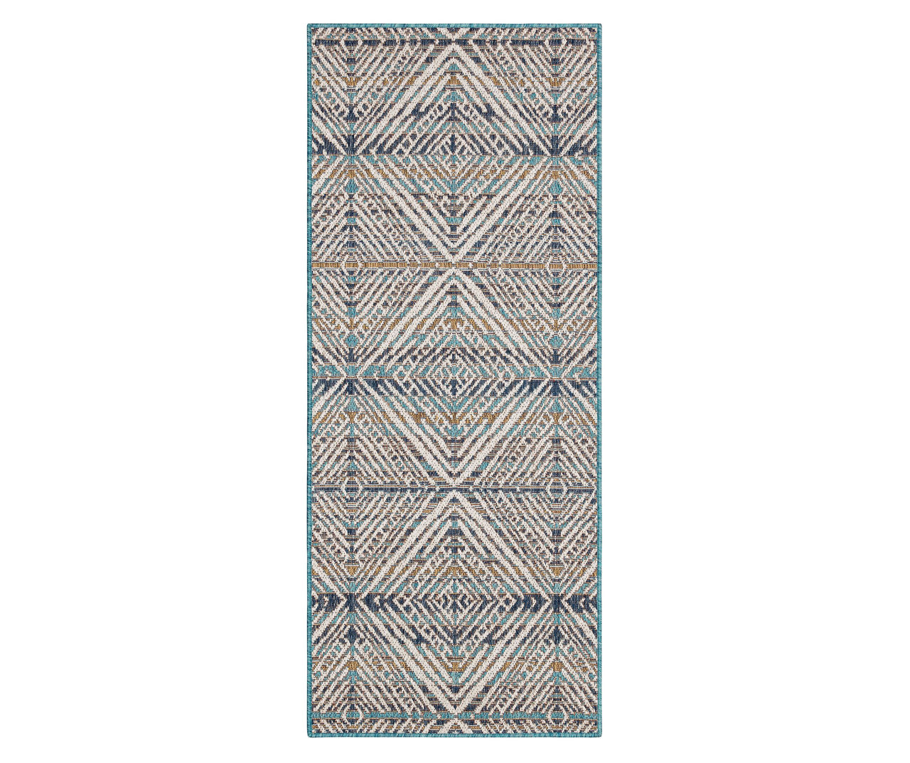 Mohawk Mohawk Home Poolside Diamond Blue Area Rug Big Lots