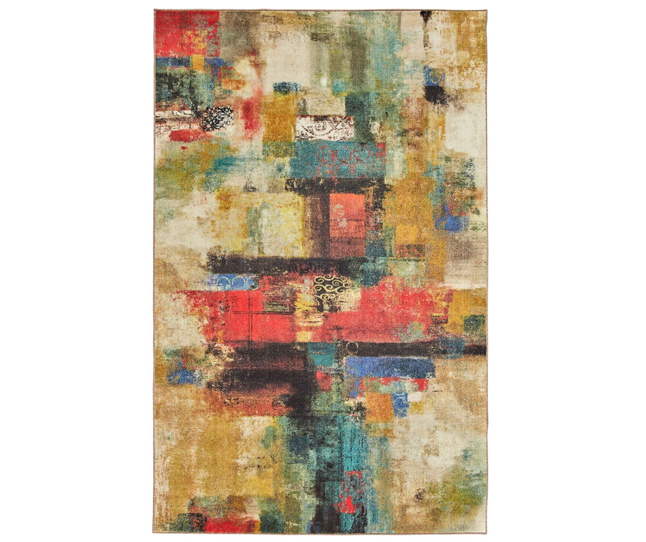 Mohawk Mohawk Home Graphic Canvas Multi Area Rug Big Lots