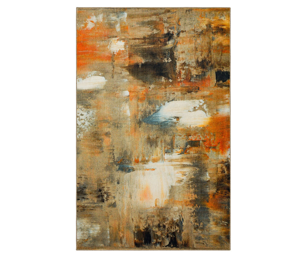 Mohawk Mohawk Home Distressed Canvas Grey Area Rug | Big Lots