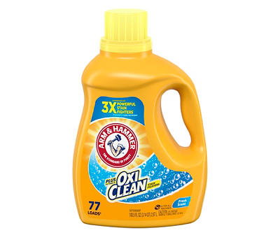 Fresh Scent Laundry Detergent With OxiClean, 100.5 Oz.