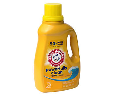 Clean Burst Laundry Detergent, 50 Oz.