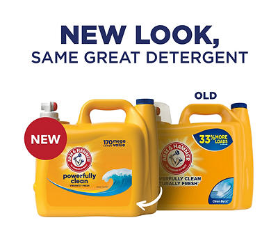 Clean Burst Laundry Detergent, 140 Oz.