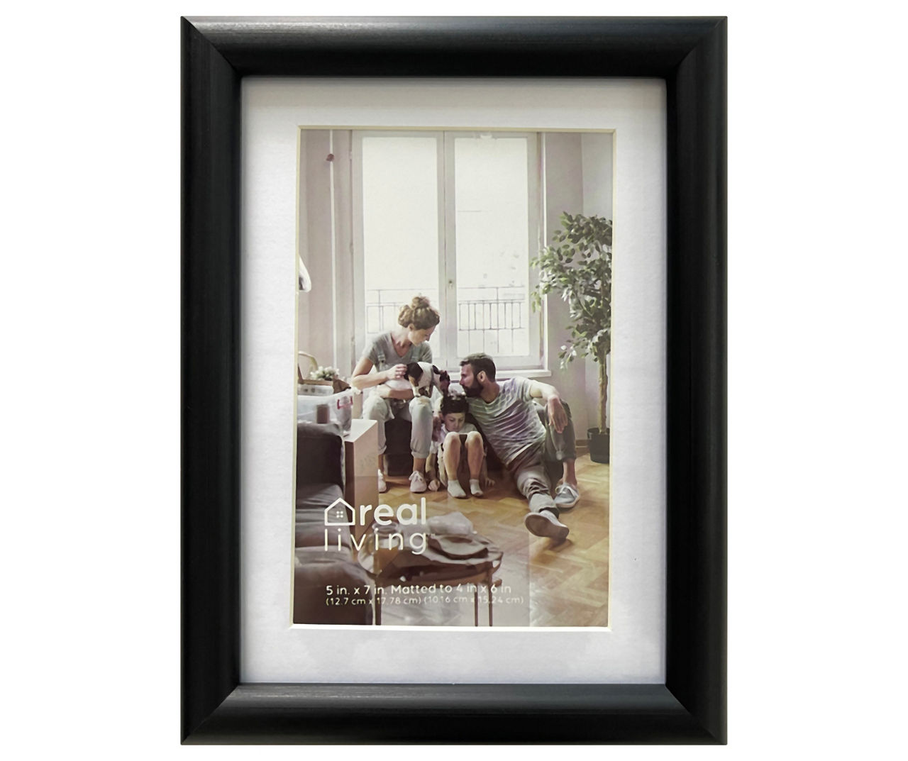 One 8x10, Two 5x7, Two 4x6 inch 5 Magnetic Picture Frames Set with