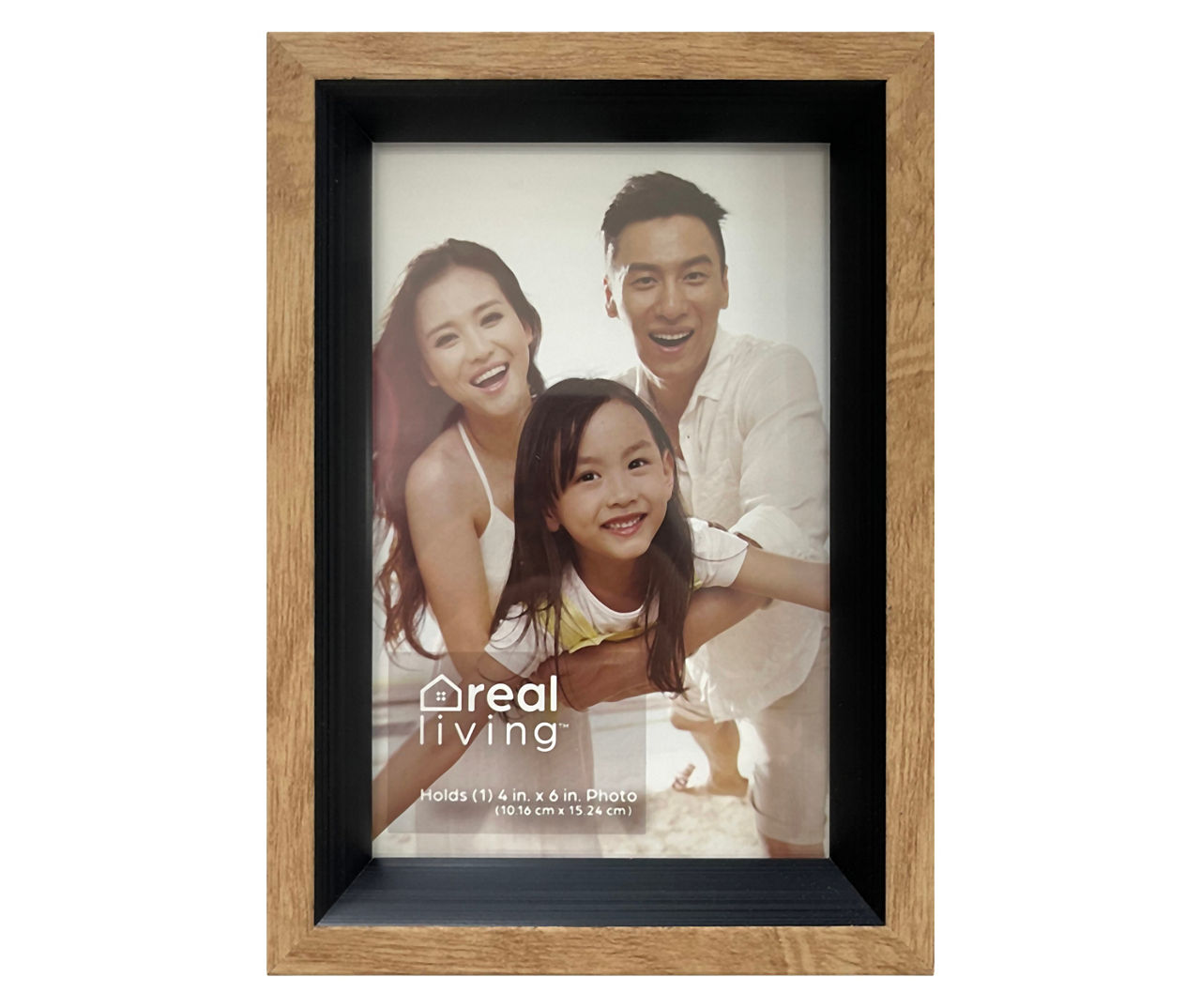 Real Living Real Living Brown & Black 2Tone Picture Frame Big Lots