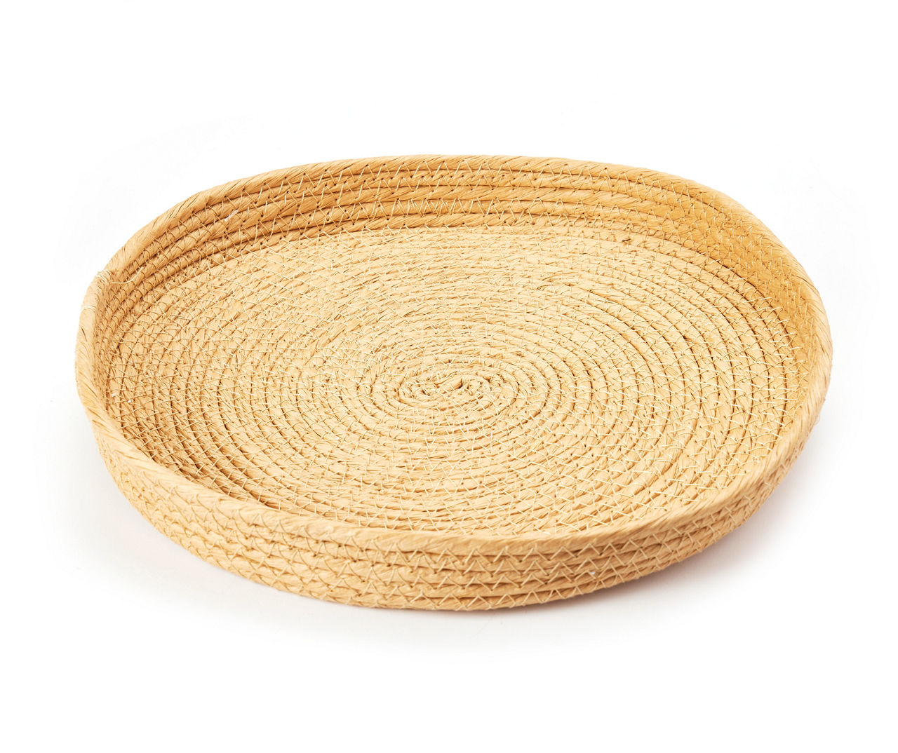 Broyhill Wild Sedona 11.8" Woven Decorative Tray Big Lots