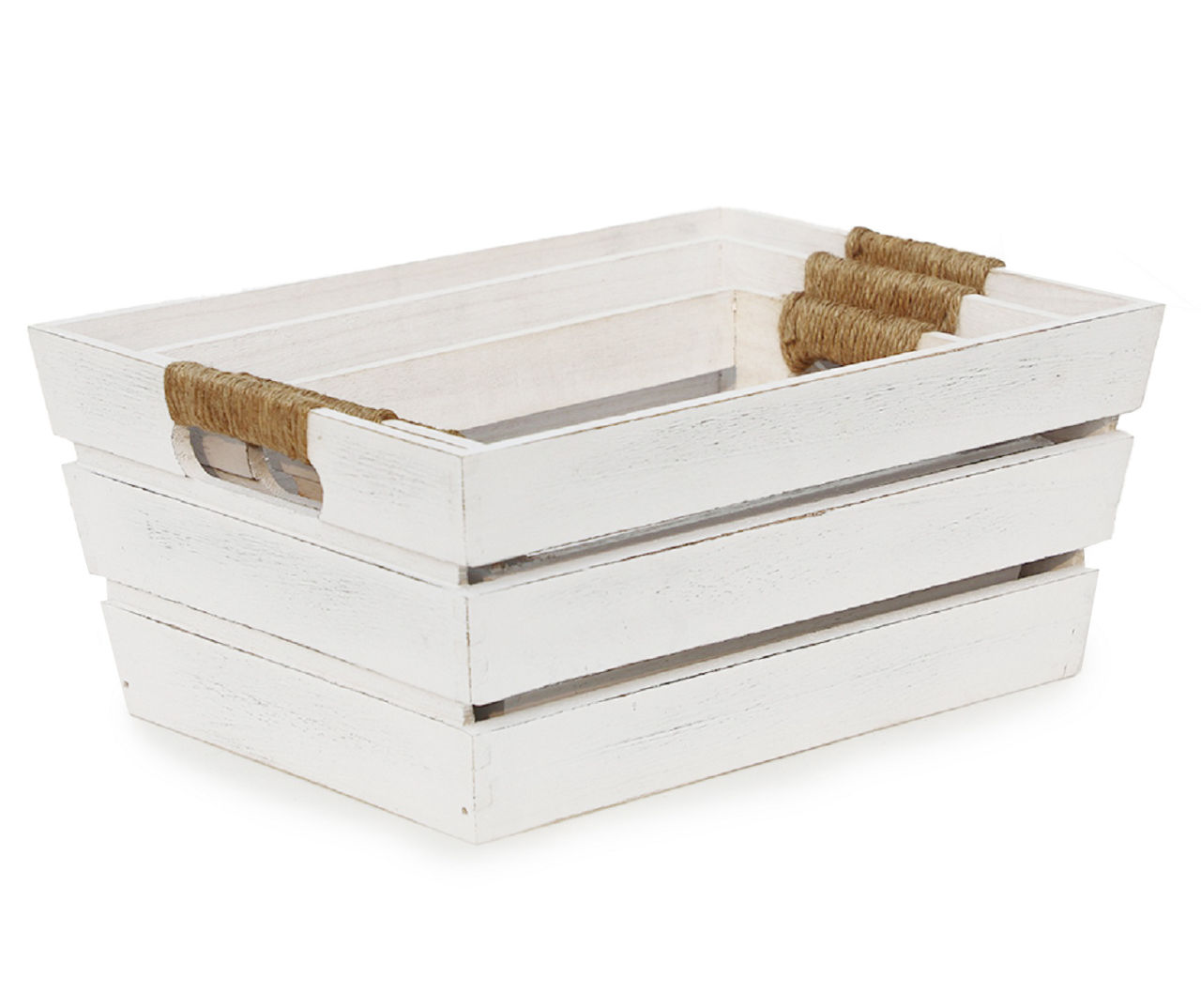 Small white deals wooden box