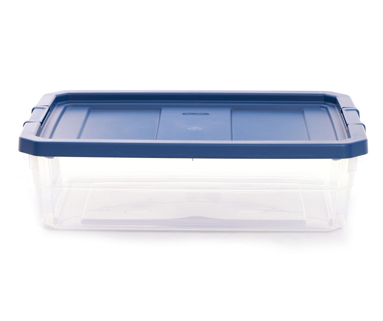 Sterilite 40 Quart Plastic Stacker Box, Lidded Storage Bin