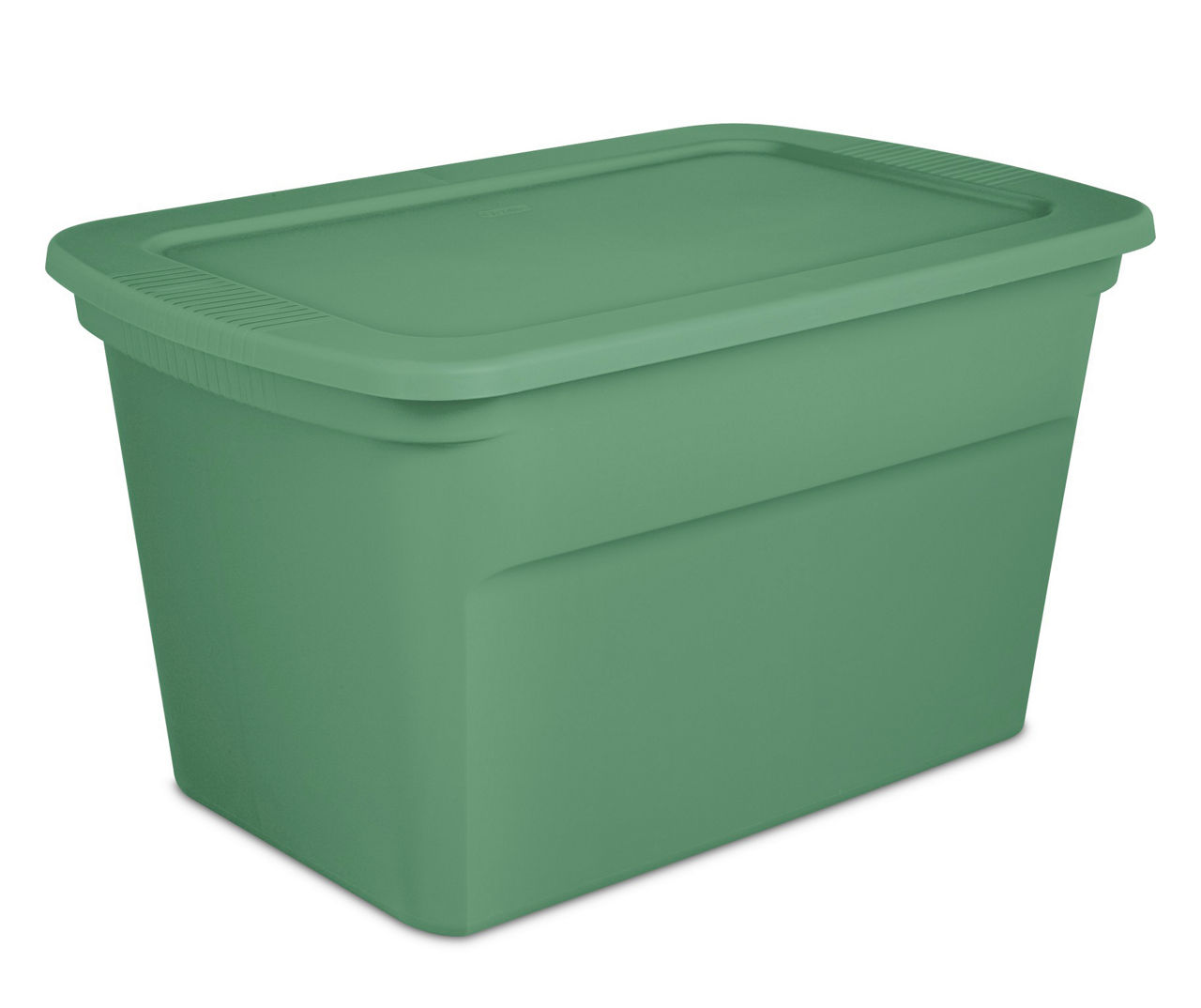 Extra Large 33 Gallon Plastic Storage Bin, Green