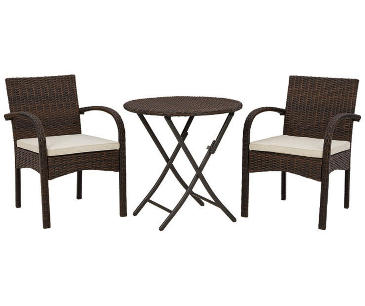 Signature Design By Ashley Anchor Lane 3Piece Cushioned Patio Bistro