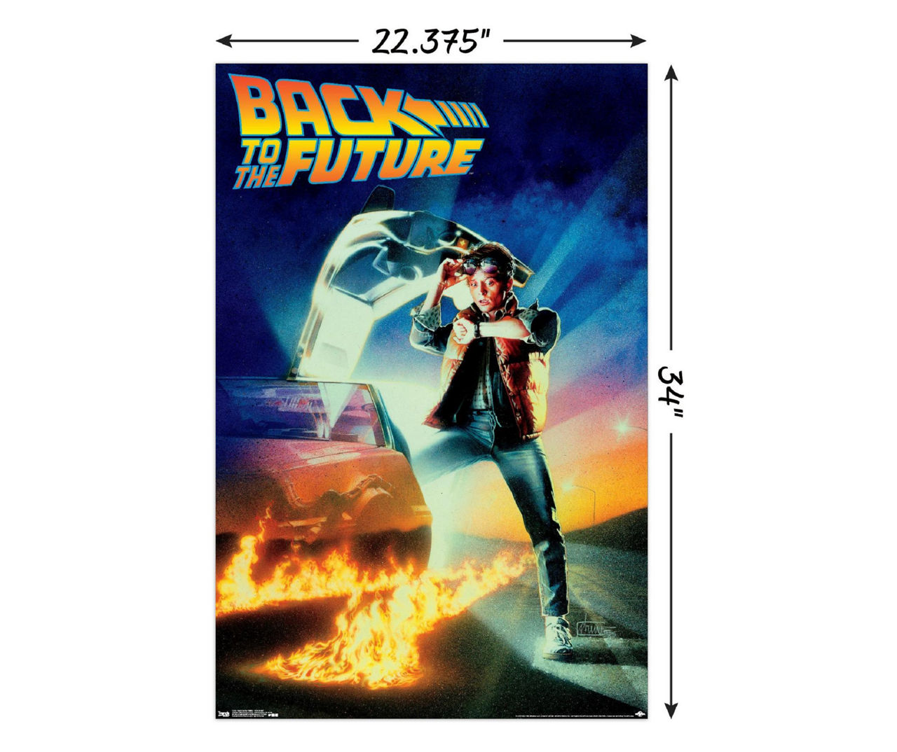 back to the future movie poster original