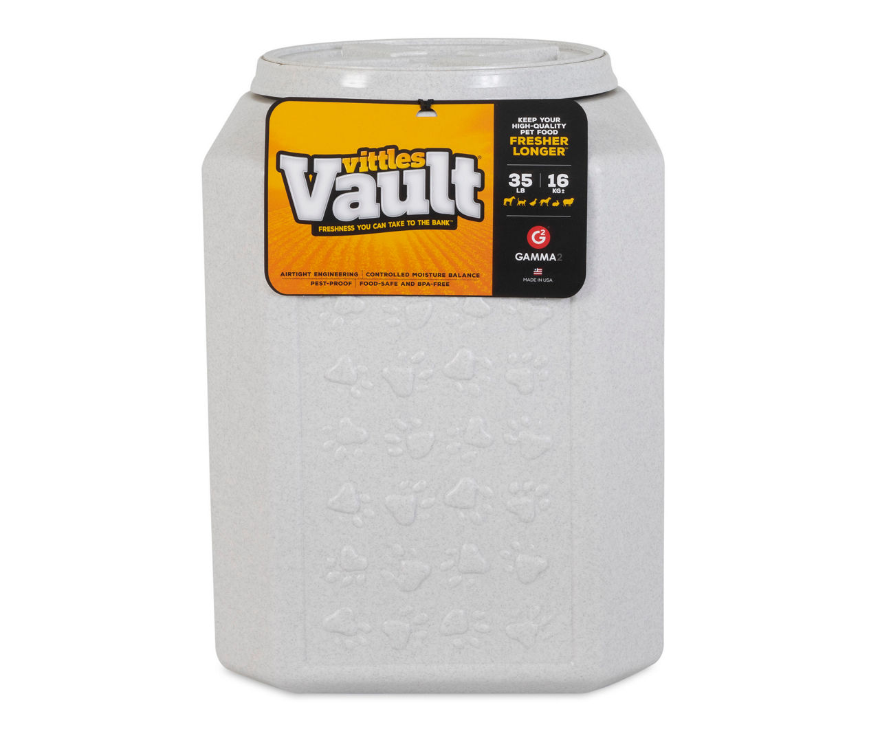 Vittles Vault Original Dog Food Sealed Air Tight Storage Containers - My  Poochie's Paradise