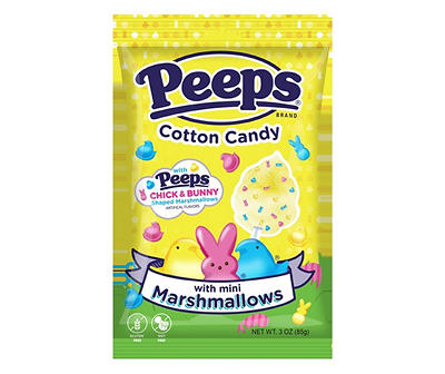 Cotton Candy With Mini Marshmallows, 3 Oz.