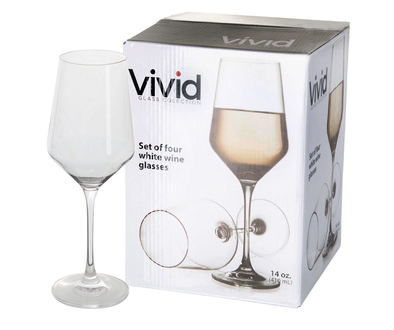 14 oz. White Wine Glass (Set of 4) QIANXI