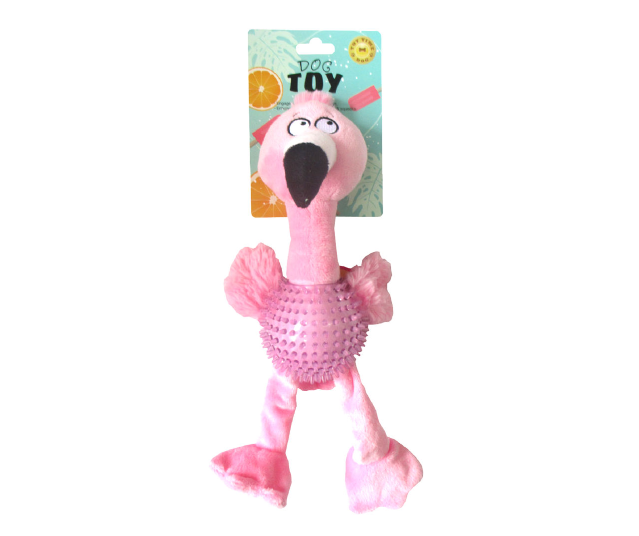 Dog best sale toy flamingo