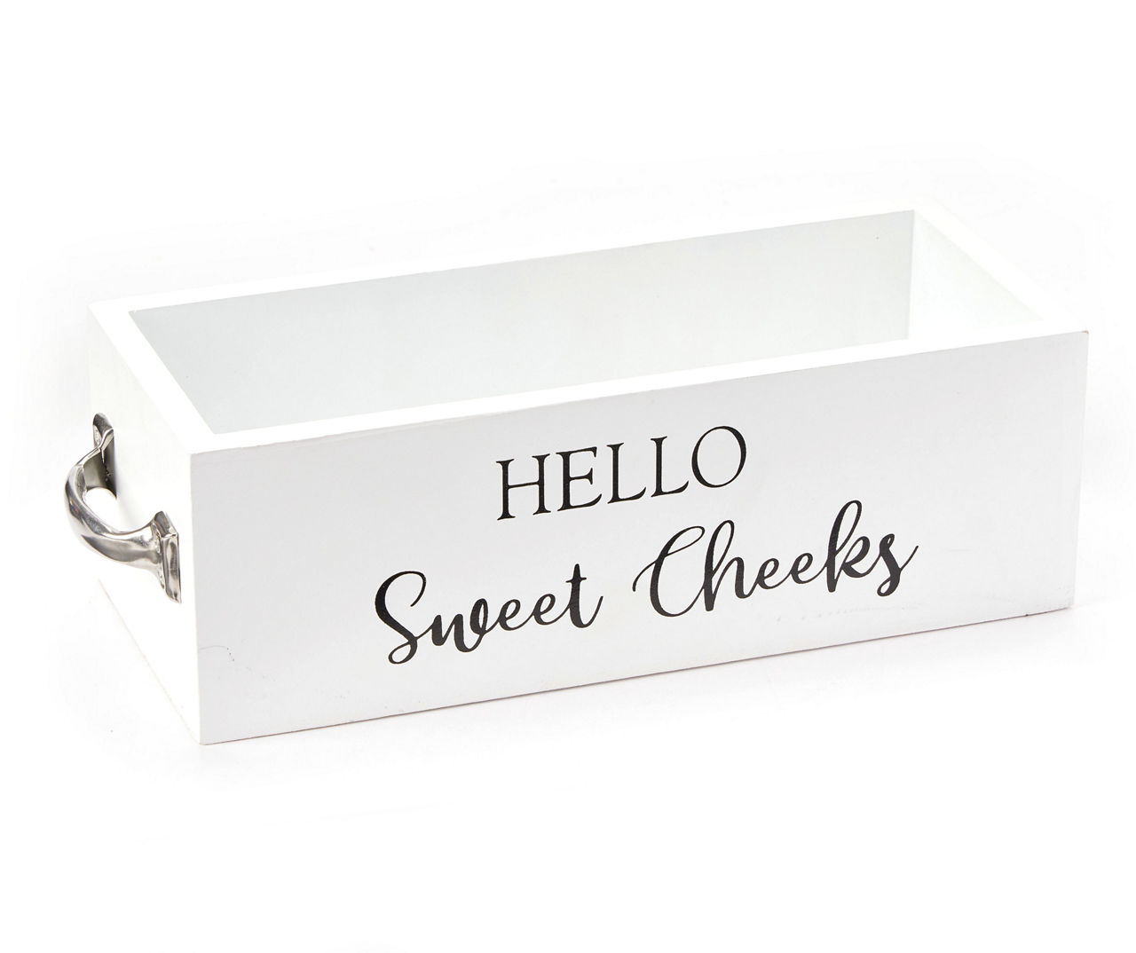 Hello Sweet Cheeks Toilet Paper Tray Bathroom Storage Box » Made