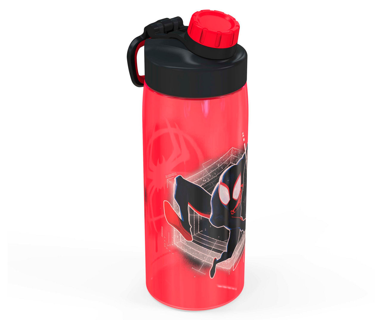 Spider-Man: Across the Spider-Verse Water Bottle with Built-In Straw