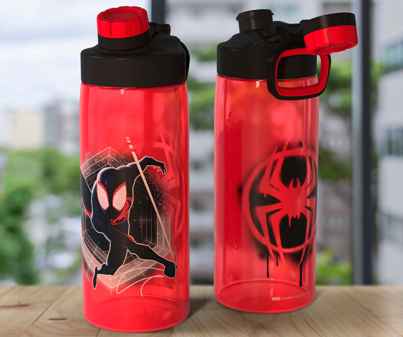 Spider-Man: Miles Morales Glitch Profile Stainless Steel Water Bottle Customized - Official shopDisney