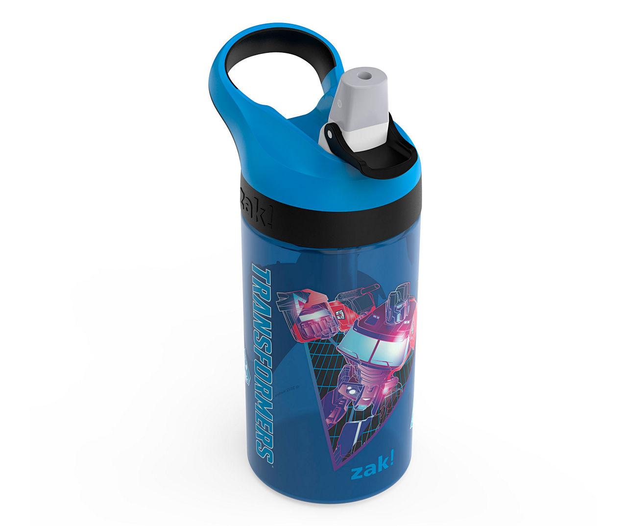 Transformers Atlantic Blue Spout Water Bottle, 16 oz.