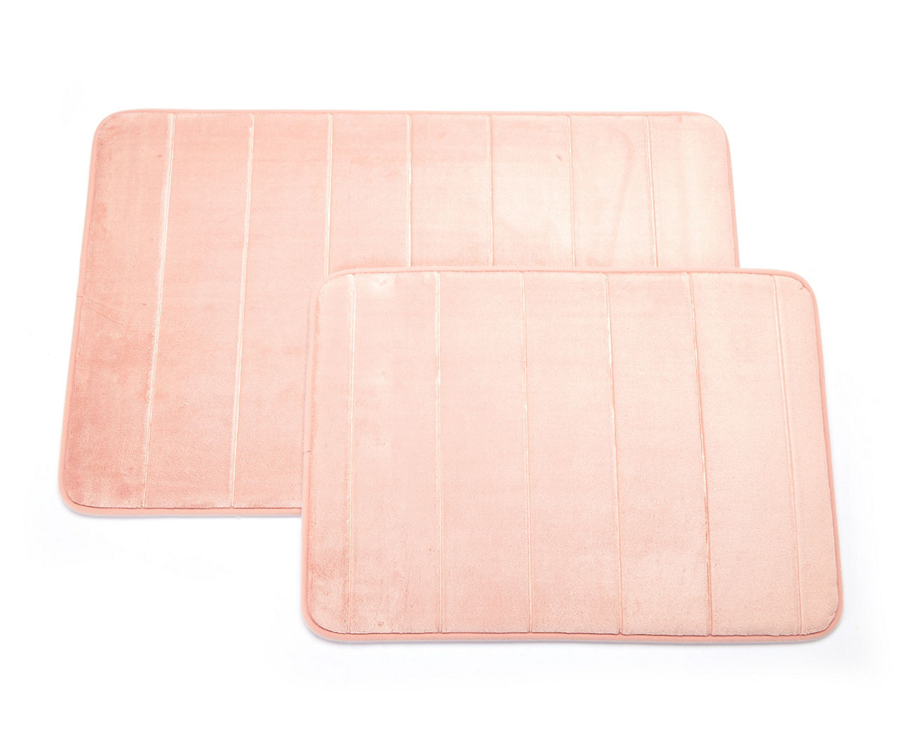 Solid Blush Bath Mat