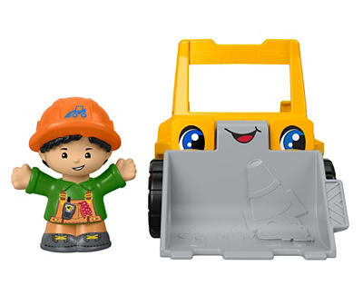 Bulldozer Vehicle & Figure Set