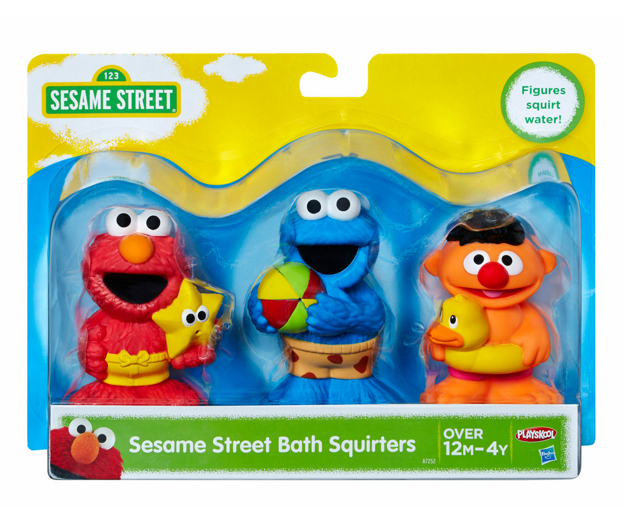 3 Piece Bath Squirter Toys Set