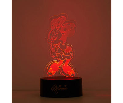 Minnie Mouse Multi-Color Acrylic Lamp