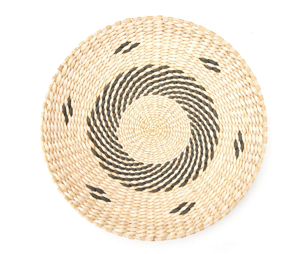 Broyhill Tan & Black Spiral Woven Grass Wall Decor | Big Lots