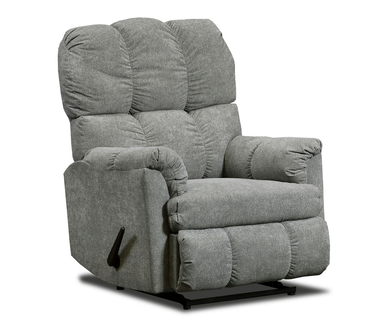 Broyhill naples discount gray rocker recliner