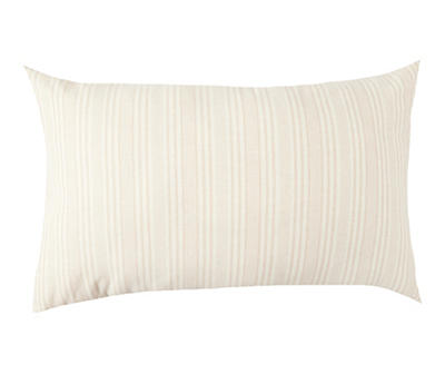 Taylor Pastel Stripe Rectangle Throw Pillow