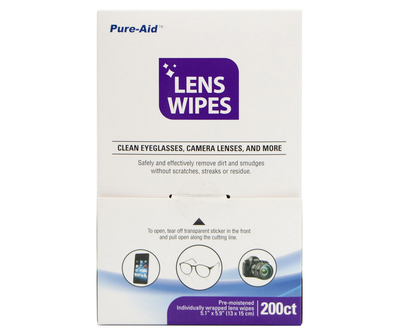 Care Touch Glasses Wipes, 400ct - Lens Cleaning Wipes for Eyeglasses,  Eyeglass Individually Wrapped, Cleaner Lenses Glasses&Optical Lens,  Disposable - Yahoo Shopping