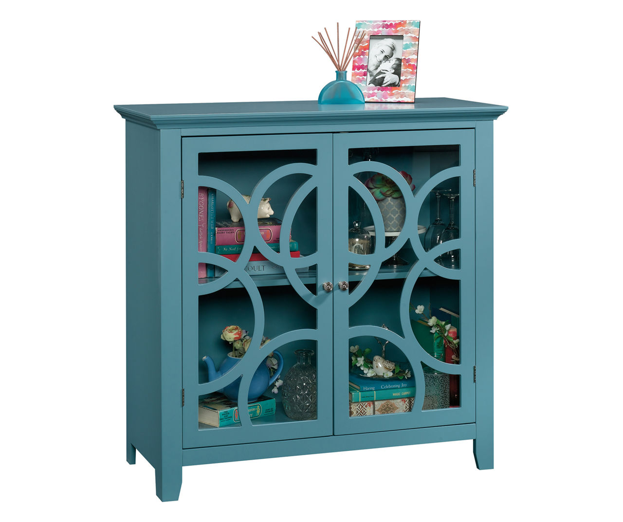 Sauder deals china cabinet