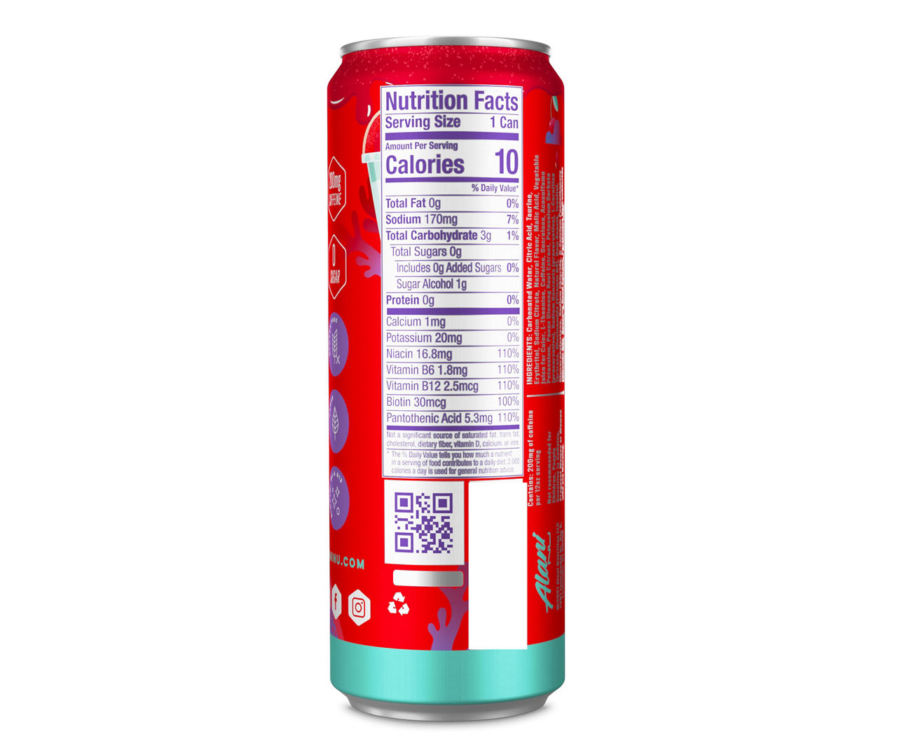 Alani Nu Cherry Slush Energy Drink, 12 Oz. | Big Lots