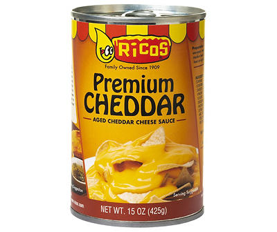 Ricos Premium Cheddar Cheese Sauce, 15 Oz.