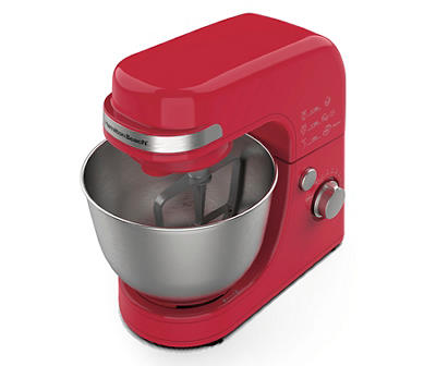 Red 7-Speed Stand Mixer