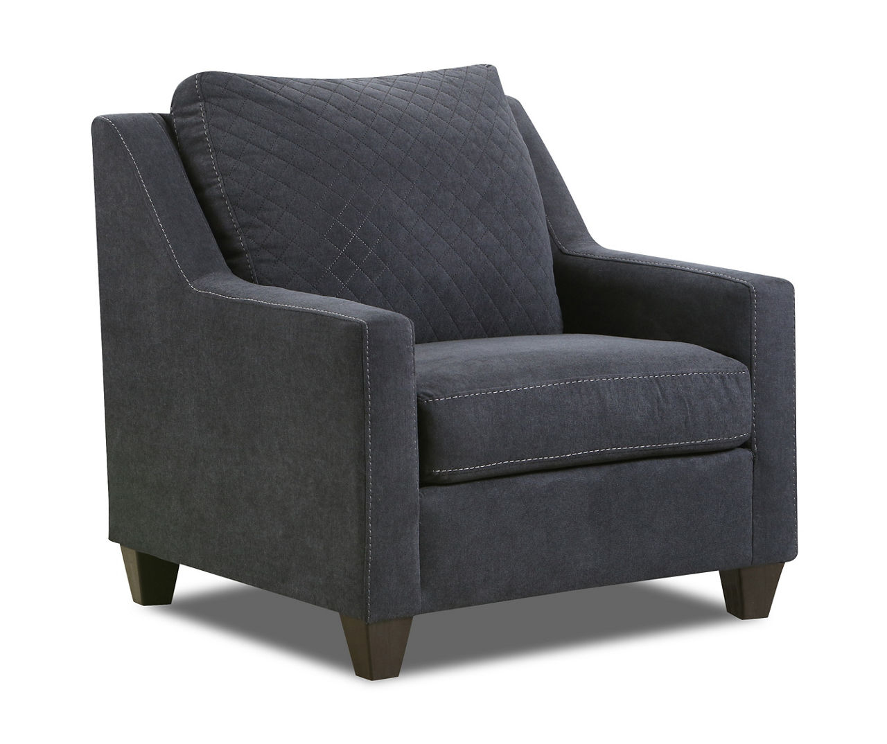 Lane Home Solutions Pacific Navy Armchair Big Lots