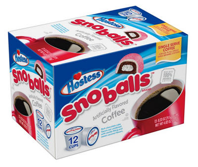 Snoballs Flavored Coffee 12-Count Brew Cups