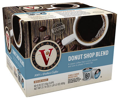 Donut Shop Blend 60-Pack Single Serve Brew Cups
