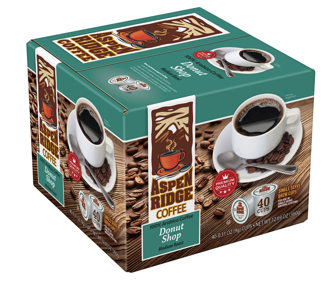 Donut Shop 40-Count Brew Cups