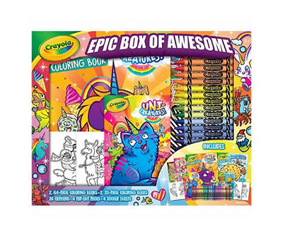 Epic Box of Awesome Coloring Set