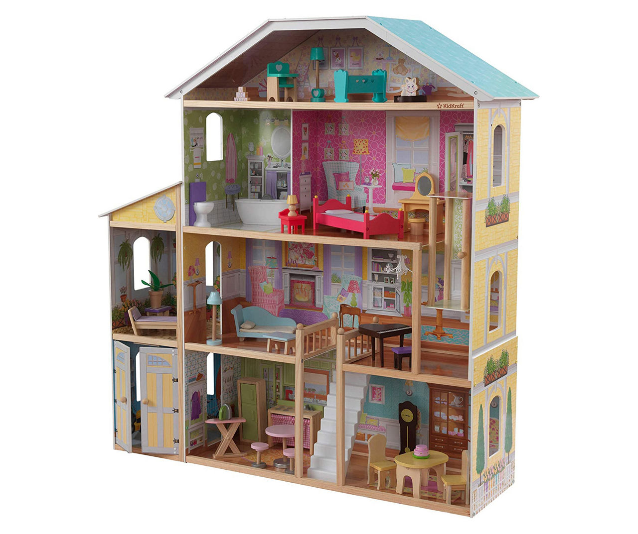 Majestic Mansion Wooden Dollhouse