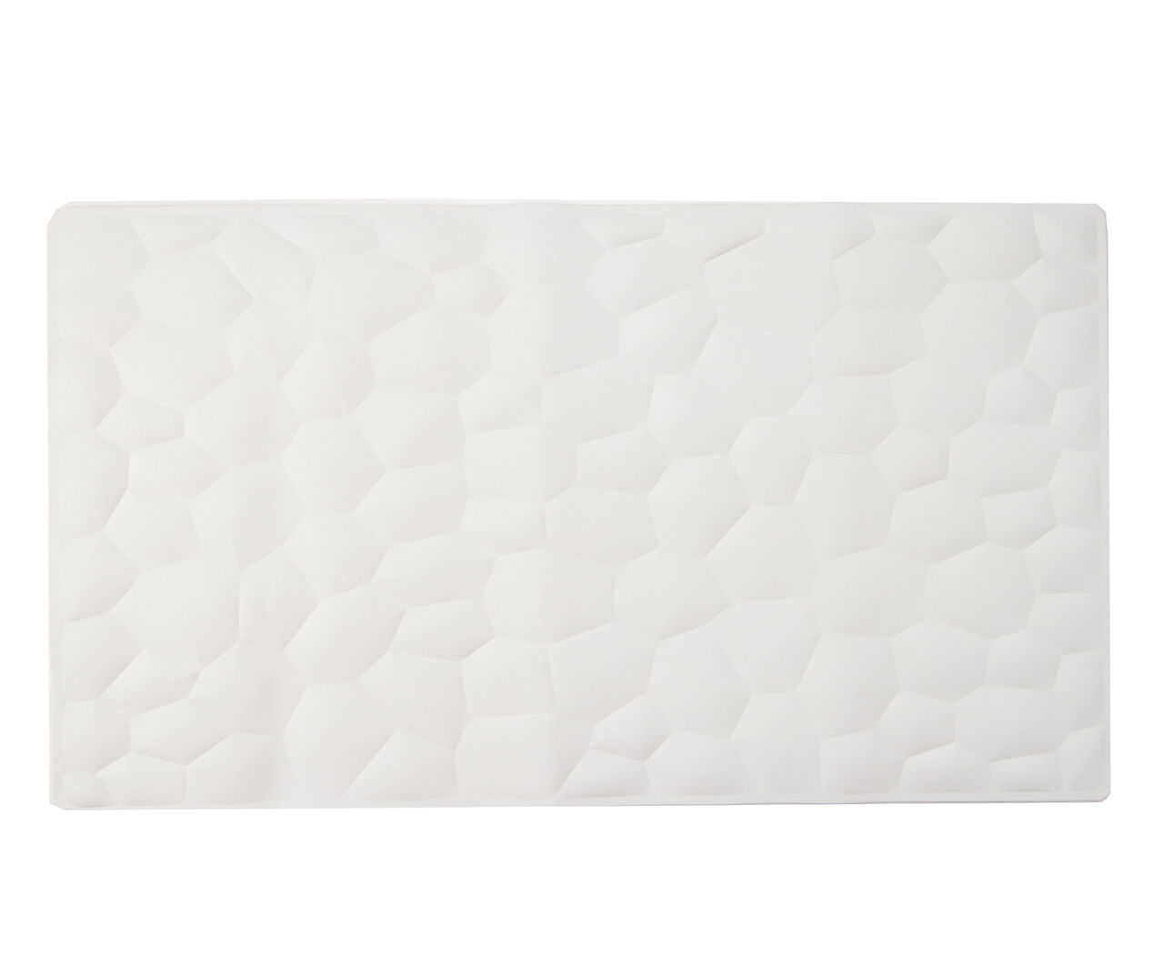 Kenney White MicroClean Antimicrobial Bath Mat
