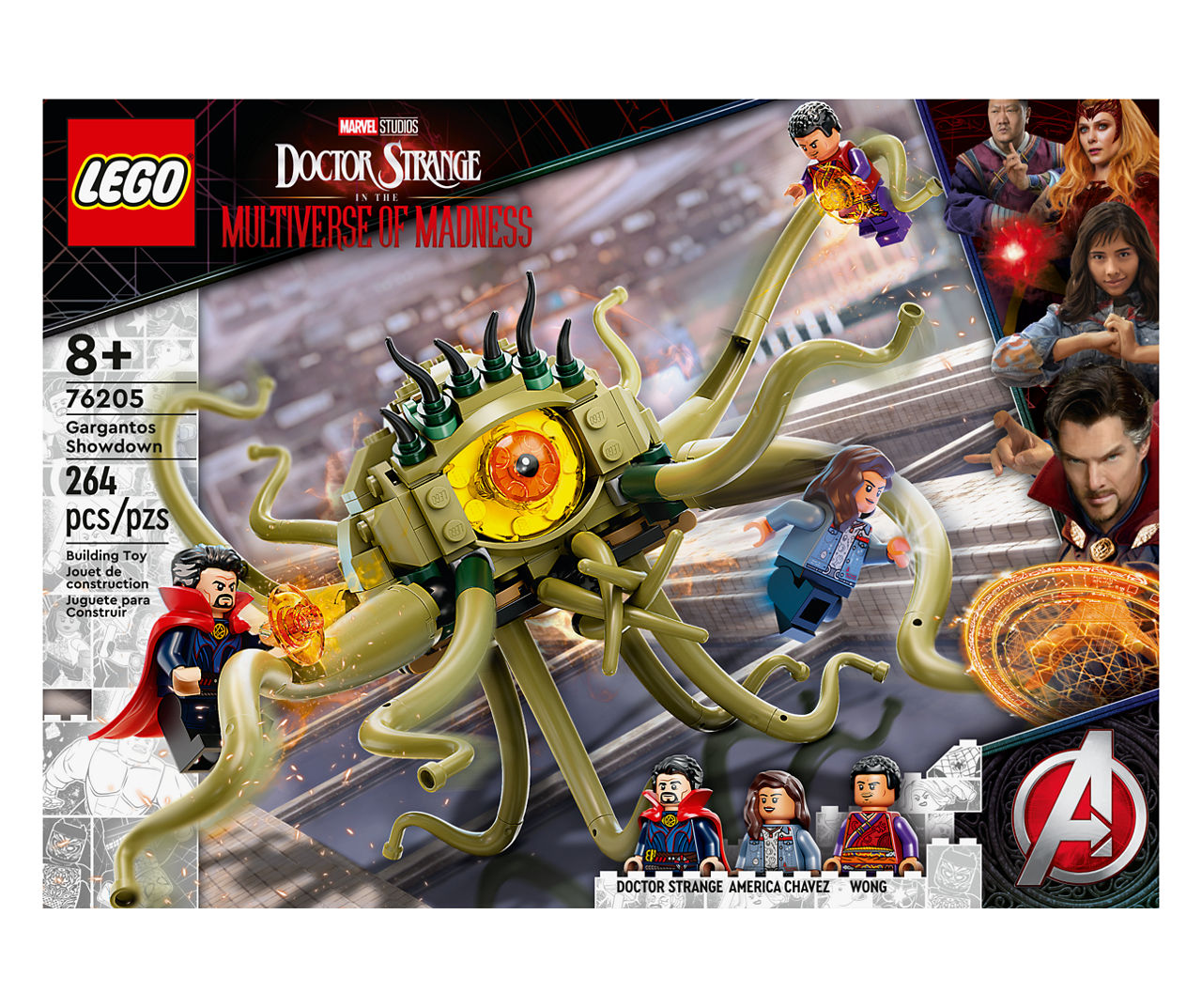 LEGO Super Heroes Marvel Gargantos Showdown​ 76205 Building Set