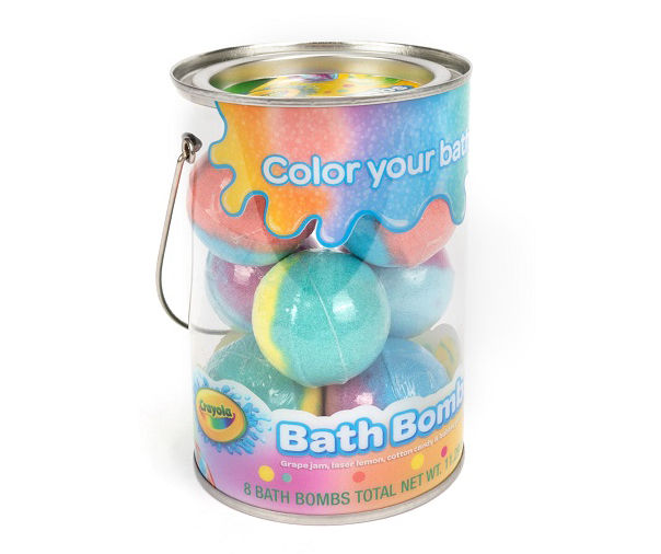 Crayola Bath Bomb Bucket, 8Count Big Lots