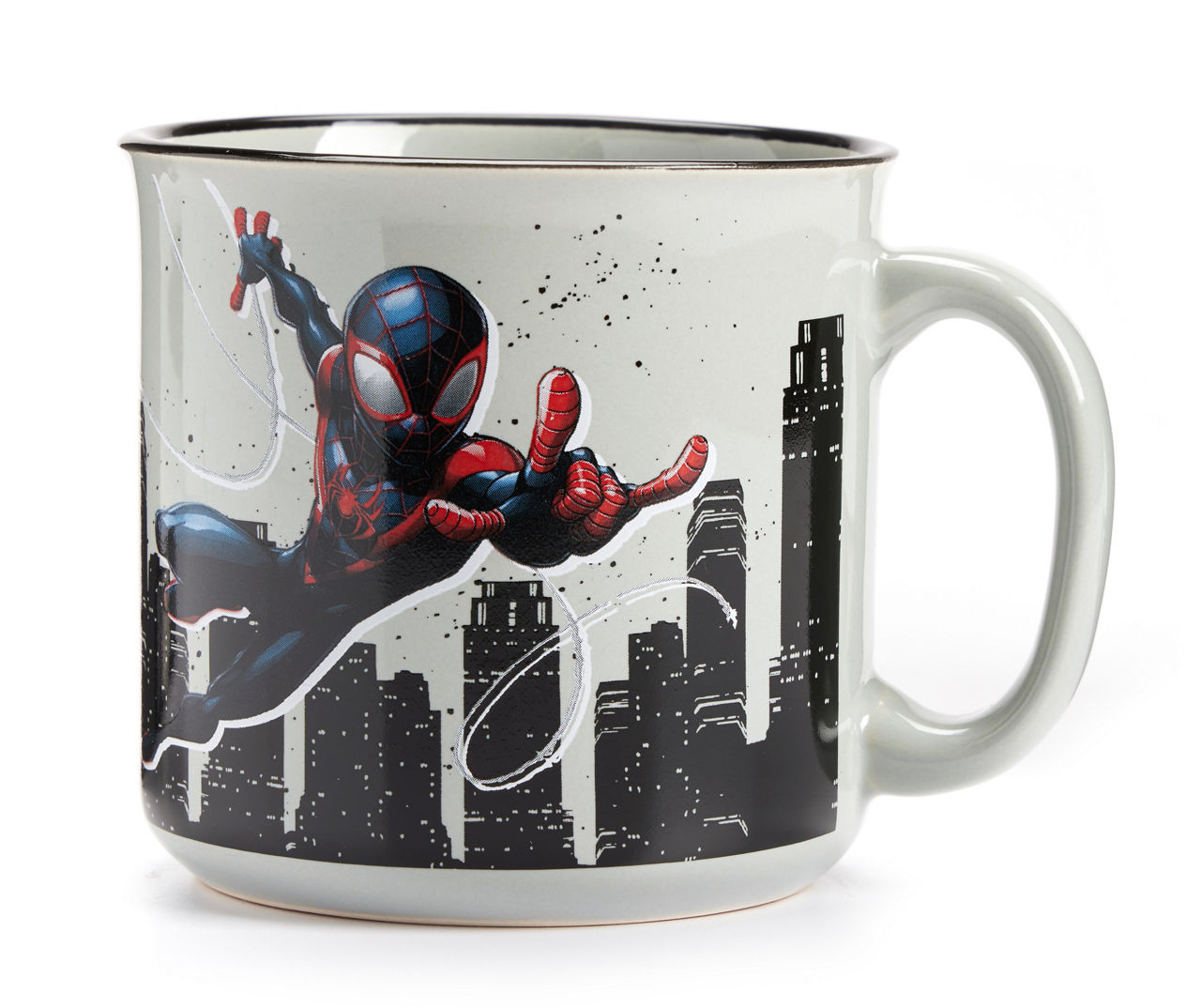 Spider Man Miles Morales Ceramic 3D Sculpted 20 oz Mug