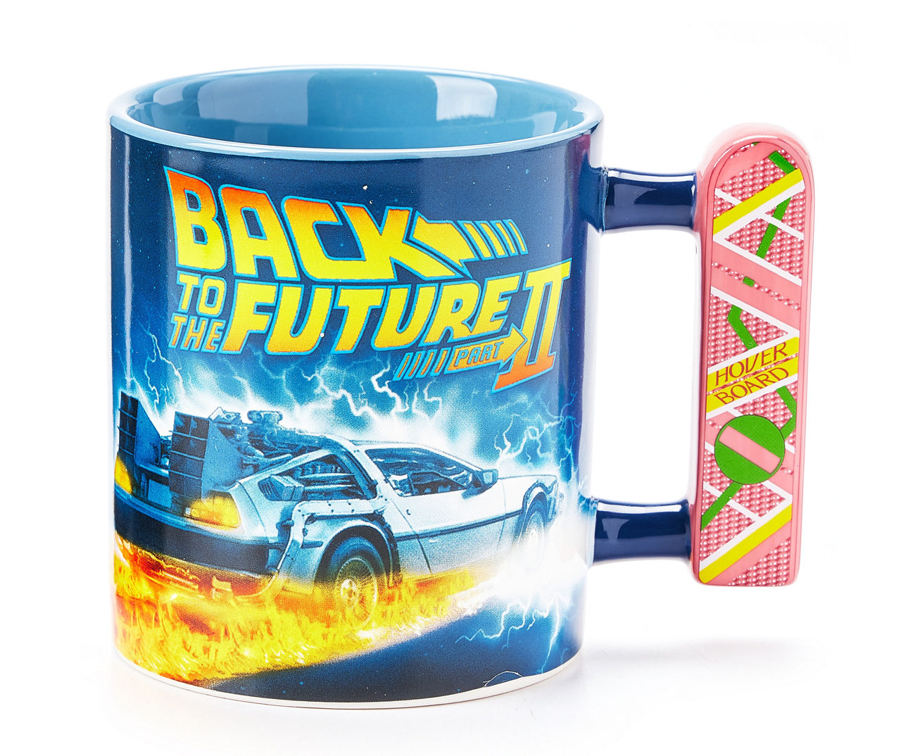 Back to the Future Blue Pink Hoverboard 3 D Mug 20 oz. Big Lots