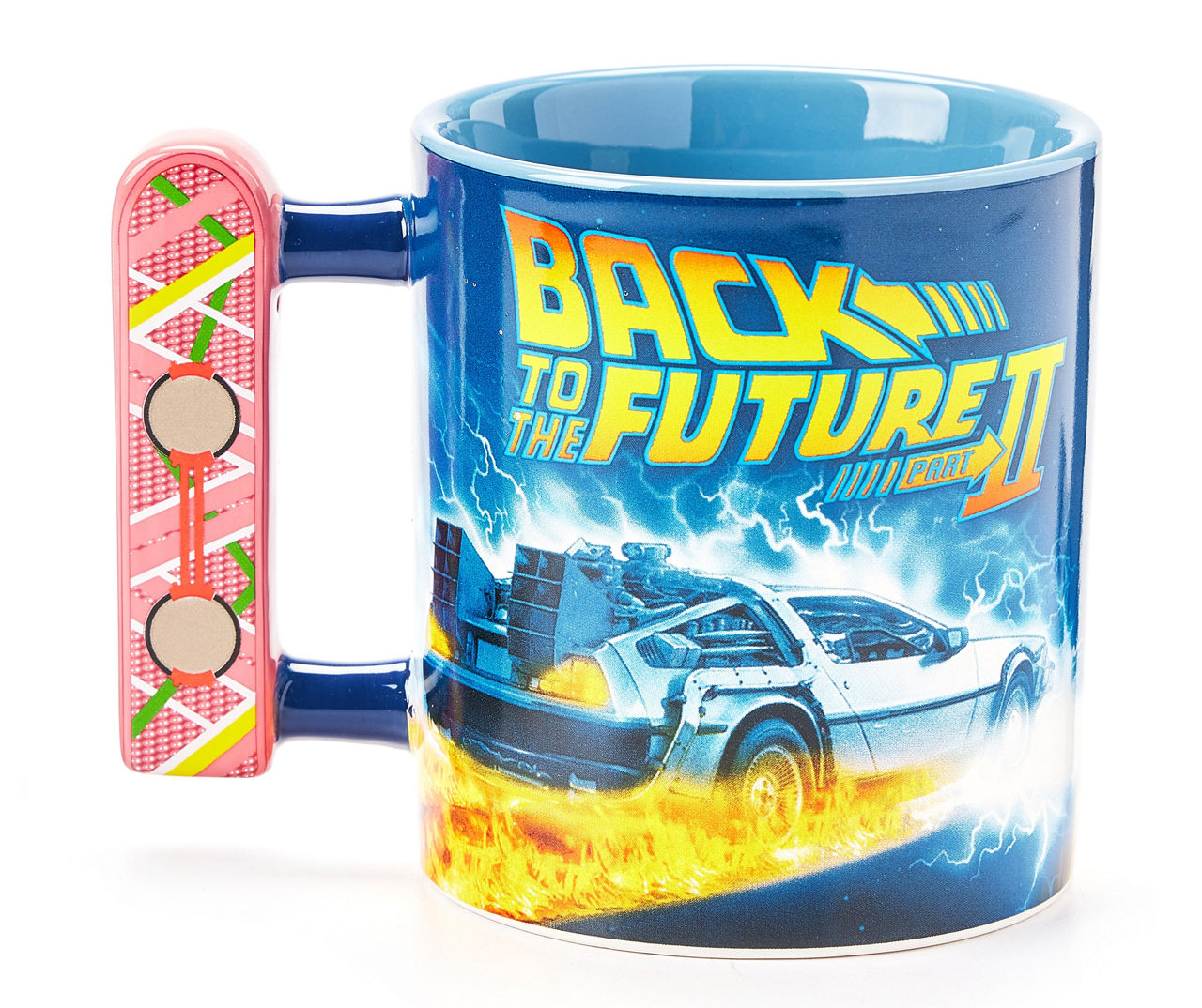 Back to the Future Blue Pink Hoverboard 3 D Mug 20 oz. Big Lots